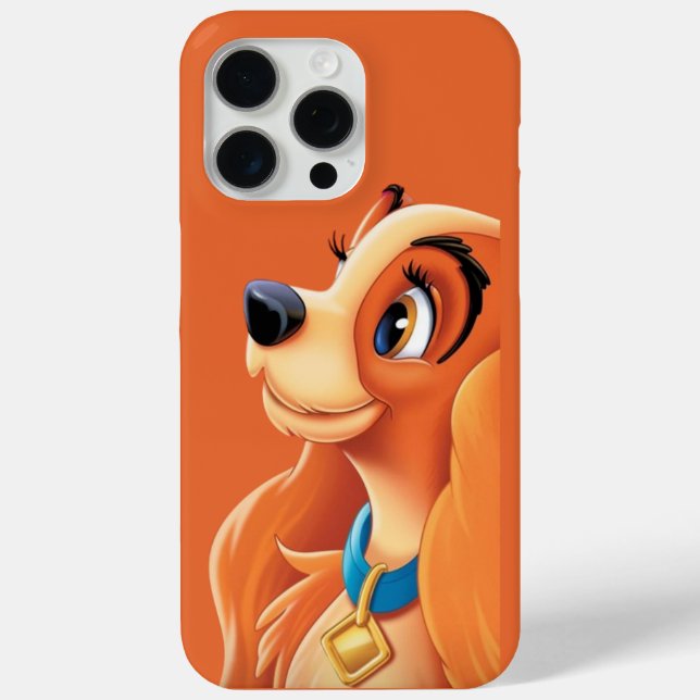  iPhone 15 Pro Case with Adorable Dog Design (Back)