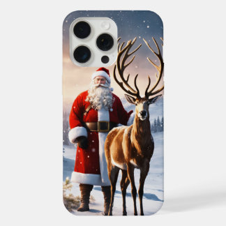 Iphone 15 pro max Christmas theme phone case