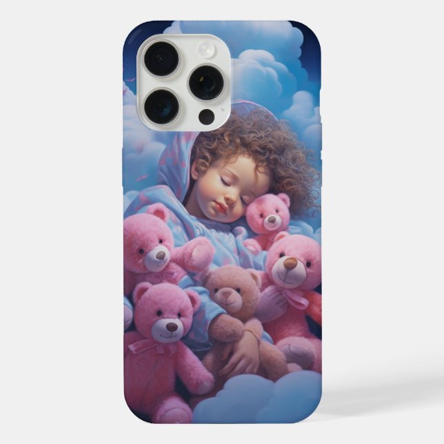 iPhone 15 Pro Max Coins - Moon-7 Case (Back)