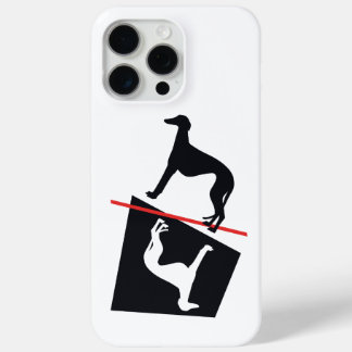 iPhone 15 Pro Max Coque avec motif Galgos (modèle adaptable)