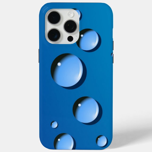 iPhone 15 pro max coque cercle couleur motif (Verso)