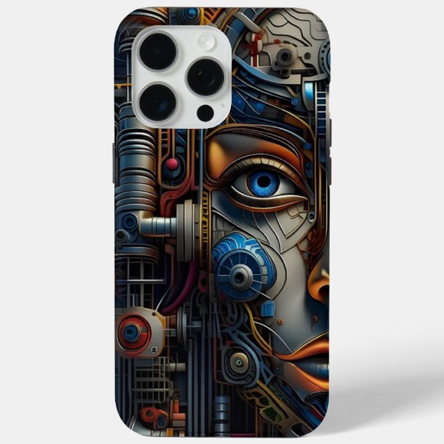 iPhone 15 pro max coque science et technologie (Verso)