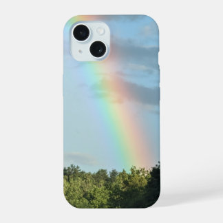 iPhone 15 rainbow design case
