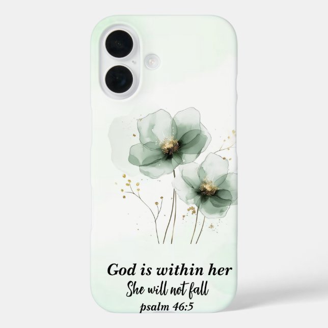 Iphone 16 case, Biblical phrase Case-Mate iPhone Case (Back)