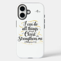 iPhone 16 Case - I Can Do All Things - Philippians