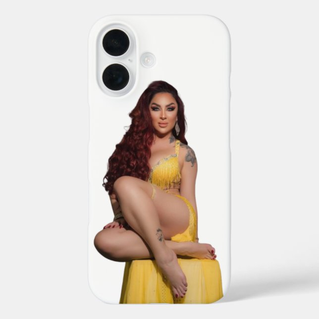 iPhone 16 Cases firuza_bellydancer (Back)