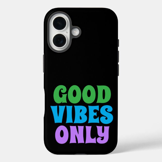 iPhone 16 coque bonne vibes seulement (Verso)