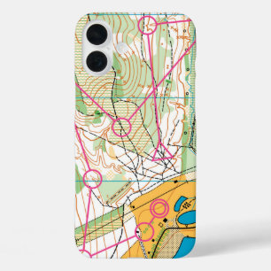 iPhone 16 coque - Carte d'orientation