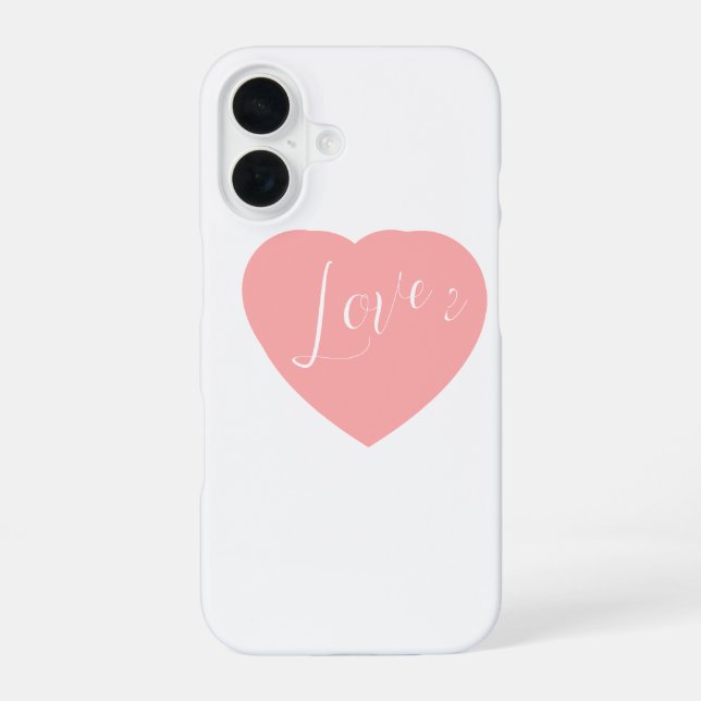 iPhone 16 coque de téléphone mignonne (Verso)
