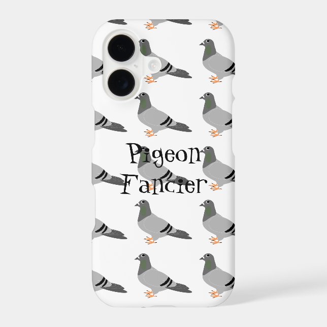 iPhone 16 Coque Pigeon Design (Verso)