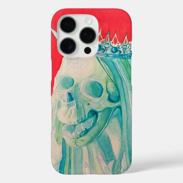 iphone 16 coque Red Fury art original (Verso)