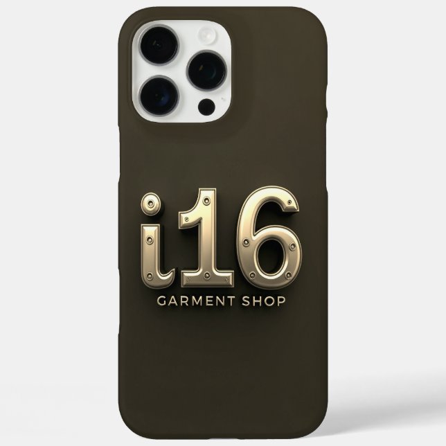 "iPhone 16 Max Coque Premium." (Verso)