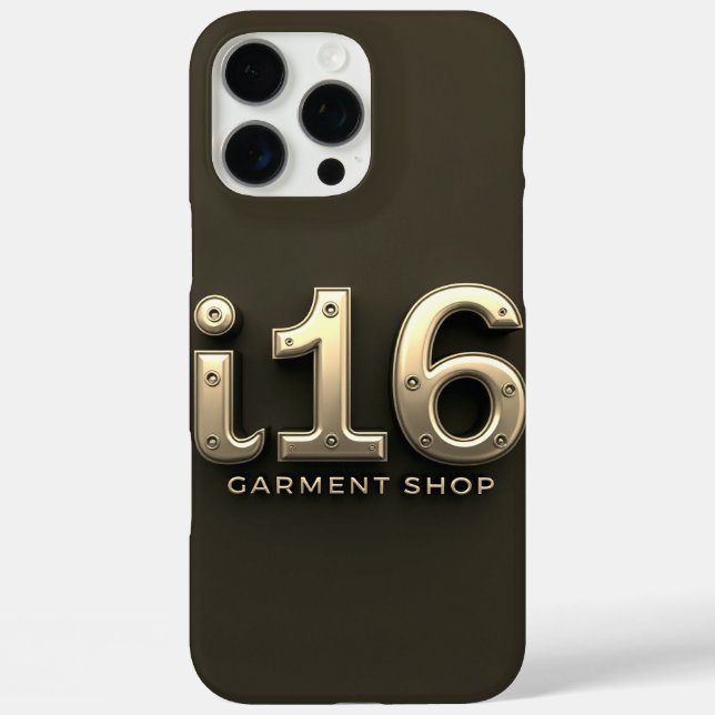 "iPhone 16 Max Premium Case." Case-Mate iPhone Case (Back)