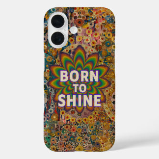 iPhone 16 Née pour briller – Coque d'iPhone inspirante