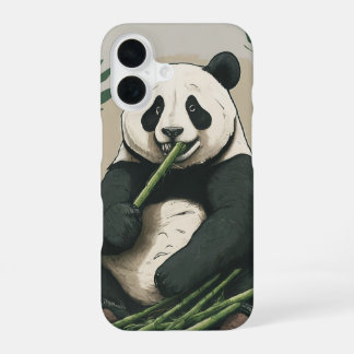 iPhone 16 Panda : L'art de manger le coque de bambou