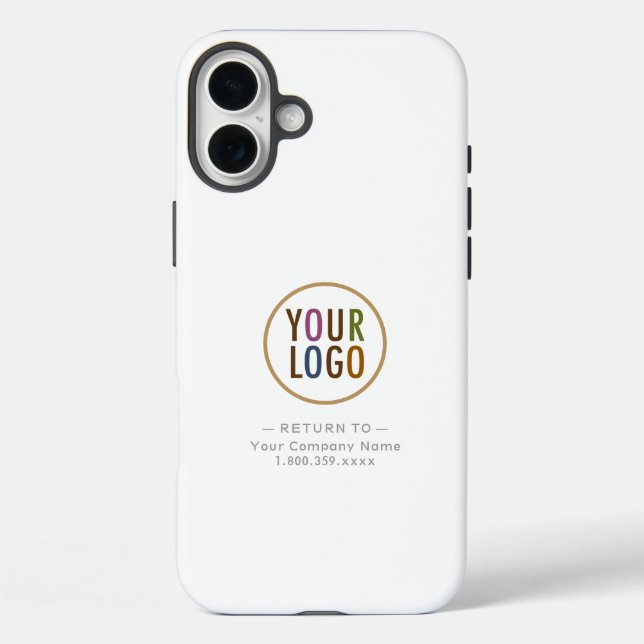 iPhone 16 Plus Case Mate Business Company Logo (Back)