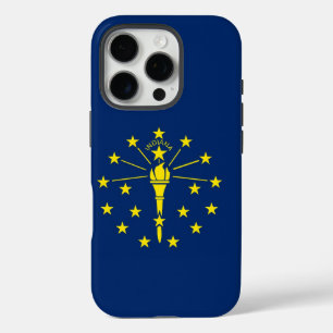 iPhone 16 Pro Case-Mate, Indiana flag iPhone 16 Pro Case