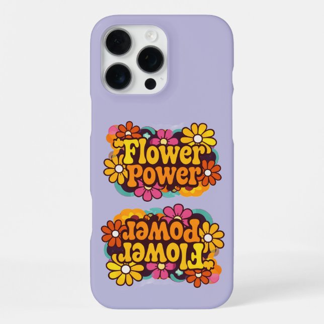 iPhone 16 Pro Cases | Electronics | Retro Floral (Back)