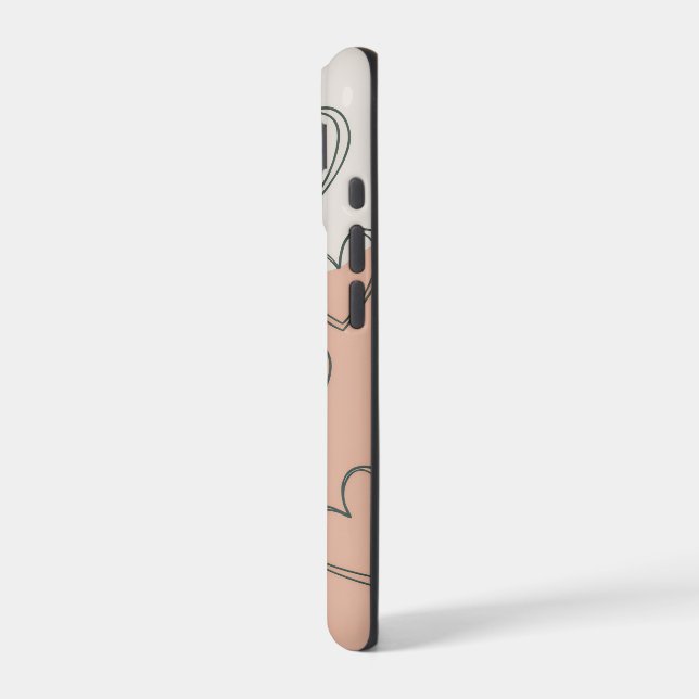 iPhone 17 Case – Aesthetic Neutral Phone Cover (Verso / Gauche)