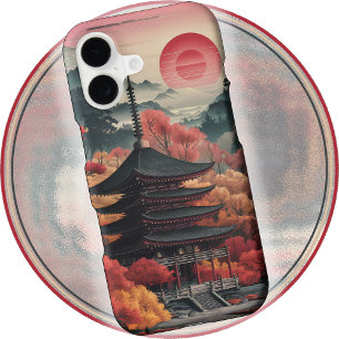 iPHONE 17 CASE & earlier - Pagoda at Sunset