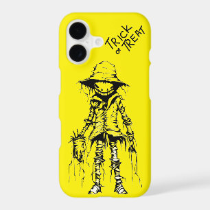 iPhone 17 Case Mate – Yellow Halloween Scarecrow