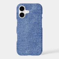 iPhone 17 Case with Classic Jeans Texture – Denim