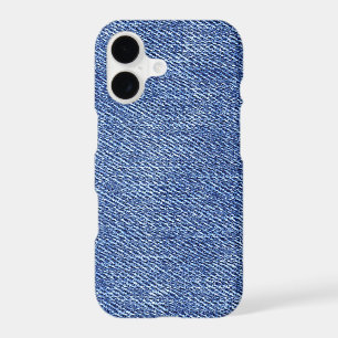 iPhone 17 Case with Classic Jeans Texture – Denim 