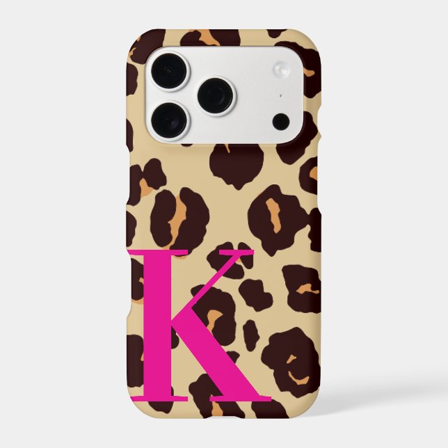 iPhone 17 Pro Case Monogram Phone Case (Back)