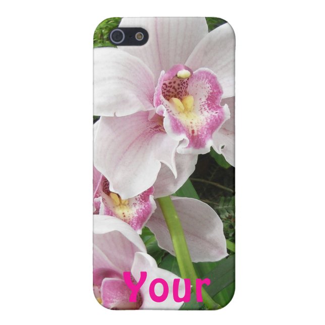 iPhone 4/4S Speck Case Pink Dendrobian Orchids (Back)