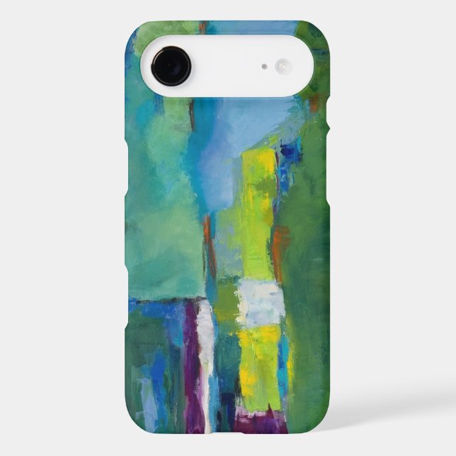 Iphone 4 case abstract art (Back)