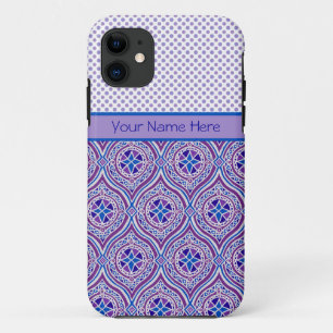 iPhone 5/5s case: Mauve, Blue, Personalize 11 Case
