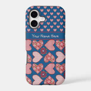iPhone 5/5s Case to Personalize: Hearts and Roses