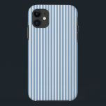 iPhone 5/5S Cases - Stripes Trend in Dusk Blue<br><div class="desc">Striped case for iPhone 5/5S. iPhone 5/5S case with a Dusk Blue contemporary stripe design.</div>