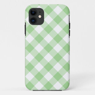 iPhone 5/5s Coque-Mate Coque : Green Check En vich