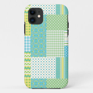 iPhone 5/5s Xtreme Case Daffodil Faux-Patchwork