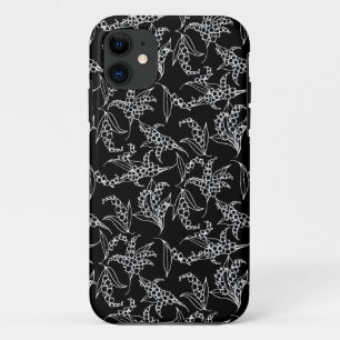 iPhone 5/5s Xtreme Case Lilies-of-the-Valley Black