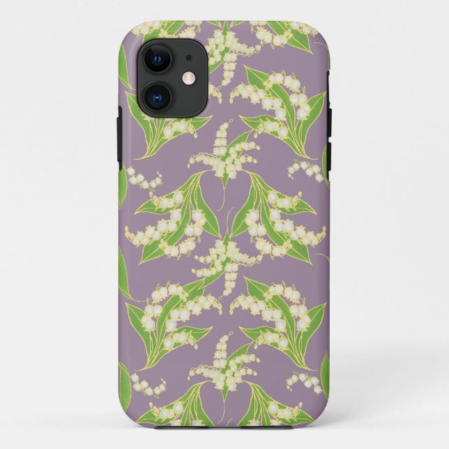iPhone 5/5s Xtreme Coque Lilies of the Valley Mauv (Dos)