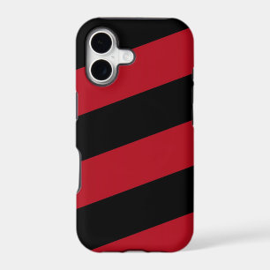 iPhone 5 Barely There Case Black Red Stripes