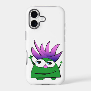 iPhone 5 Barely There Case, Cute Green Monster
