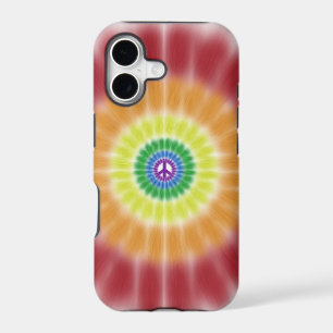 iPhone 5 Barely There Case, Rainbow Peace Burst