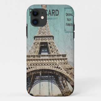 iphone 5 case Eiffel Tower Postcard from Paris