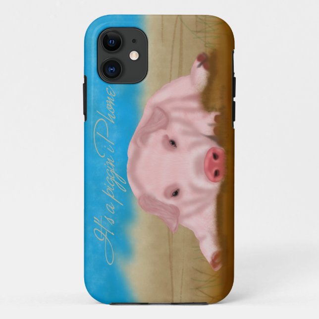 iPhone 5 case -  it's a piggin iPhone 5 (Back)