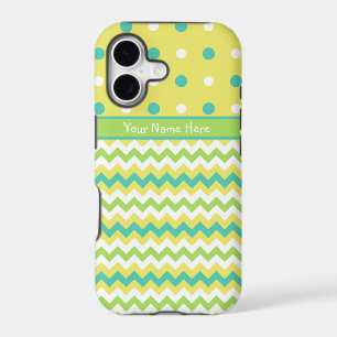 iPhone 5 Case to Personalize: Polka Dots, Chevrons