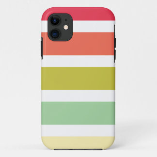 iPhone 5 case with colourful stripes
