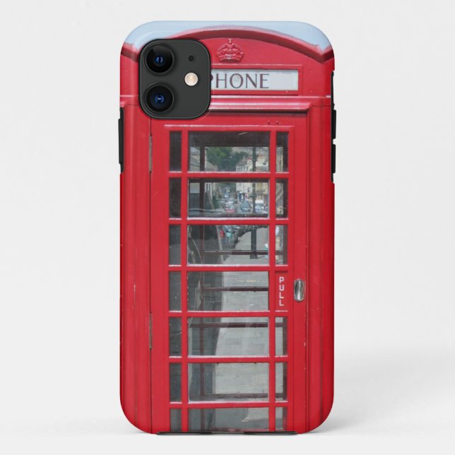iPhone 5: Classic red telephone box photo Case-Mate iPhone Case (Back)