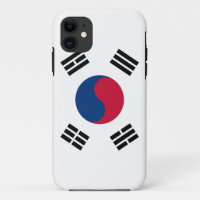 IPhone 5 Coque avec drapeau de la Corée du Sud