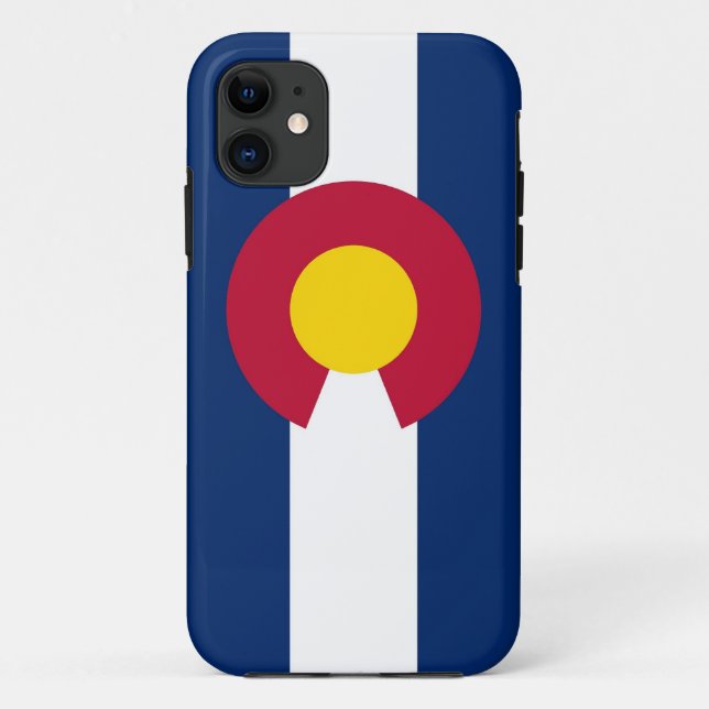 IPhone 5 Coque avec drapeau du Colorado (Dos)