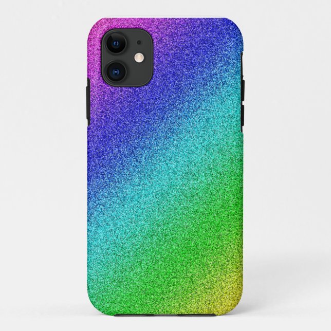 iPhone 5, coque Barely There Case paillettes arc-e (Dos)