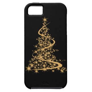 iPhone 5 Coque Glitzy Gold et Noir