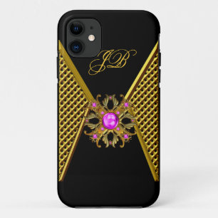 iPhone 5 Coque-Mate Coque rose or noir